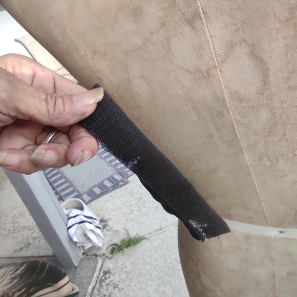 Vintage 80s handmade stripper top Velcro off , USA wonder woman - Picture 11 of 13